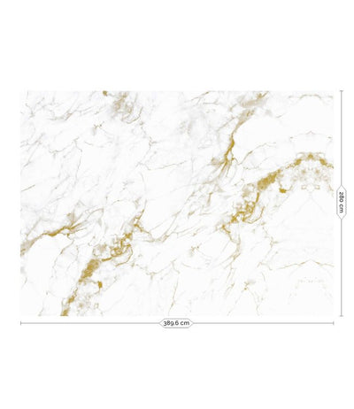 product image for Marble White/Gold Wall Mural by KEK Amsterdam 80