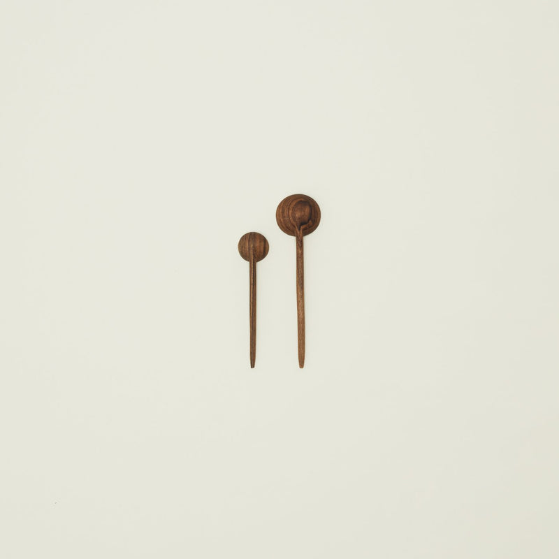 media image for Simple Walnut Spoon in Various Sizes design by Hawkins New York 212