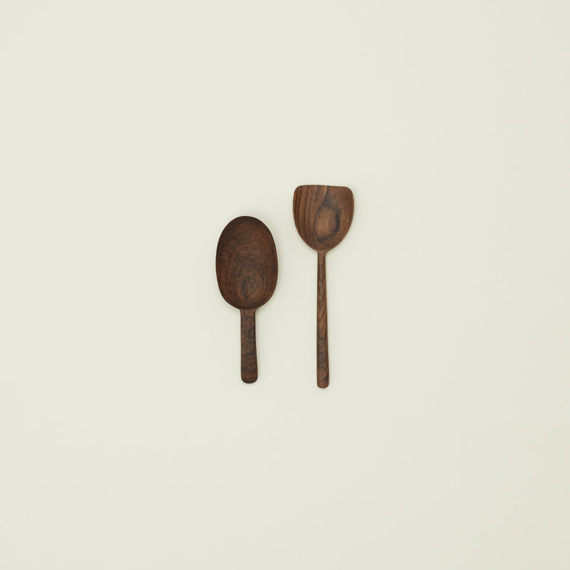 media image for Simple Walnut Spoon in Various Sizes design by Hawkins New York 267