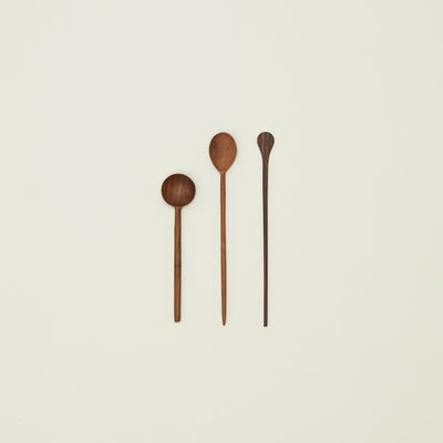 product image for Simple Walnut Spoon in Various Sizes design by Hawkins New York 46