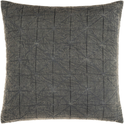 product image for Winona Cotton Medium Gray Pillow Flatshot Image 67