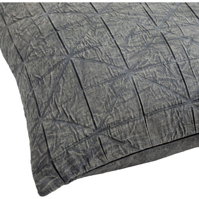 product image for Winona Cotton Medium Gray Pillow Corner Image 3 48