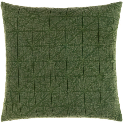 product image of Winona Cotton Dark Green Pillow Flatshot Image 546