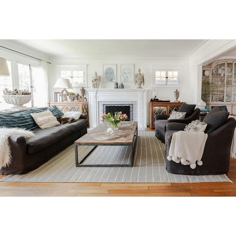 media image for lola handwoven pillow with insert design by pom pom at home 3 28