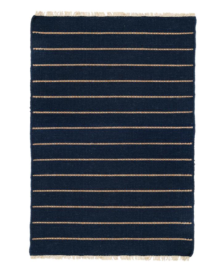 media image for warby handwoven rug in navy in multiple sizes design by pom pom at home 3 298