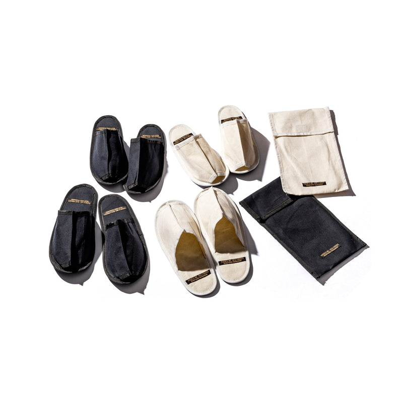 media image for waxed canvas portable slipper large black design by puebco 2 276