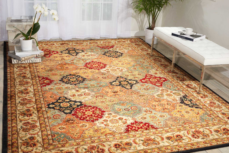 media image for ancient times multicolor rug by kathy ireland home nsn 099446241634 5 246