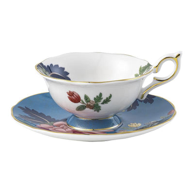 product image of wonderlust sapphire garden teacup by wedgewood 1057269 1 554