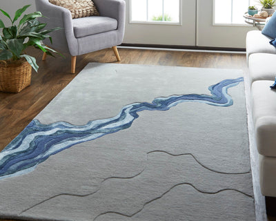 product image for arwyn hand tufted gray blue rug by bd fine serr8853grybluh00 8 28