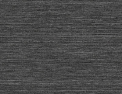 product image for Faux Grasscloth Effect Wallpaper in Black 41