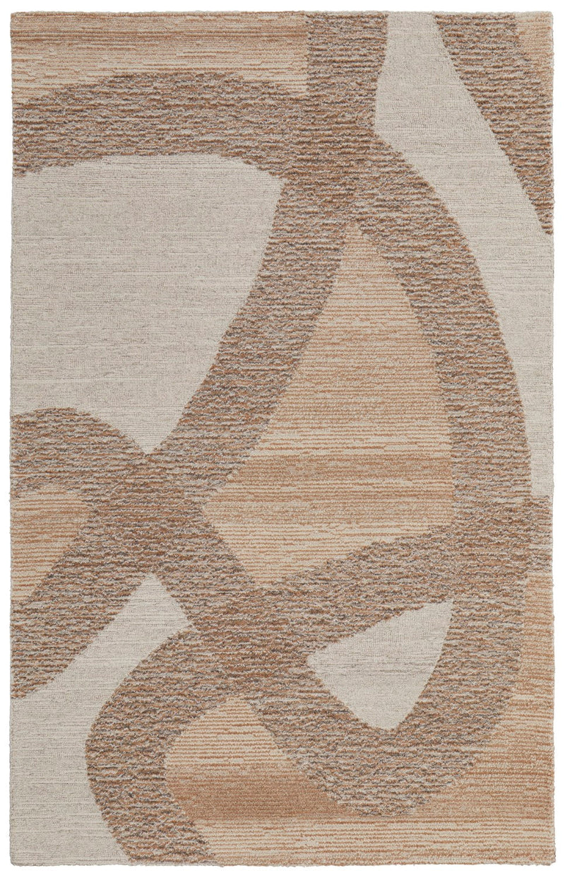media image for Middleton Abstract Tan/Brown/Ivory Rug 1 246