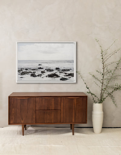 product image for winter shore framed canvas 19 80