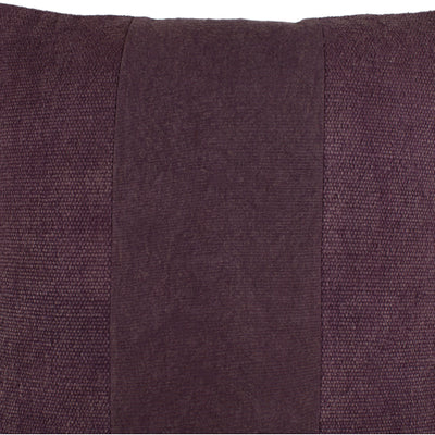 product image for Washed Stripe Cotton Dark Purple Pillow Texture 3 Image 41