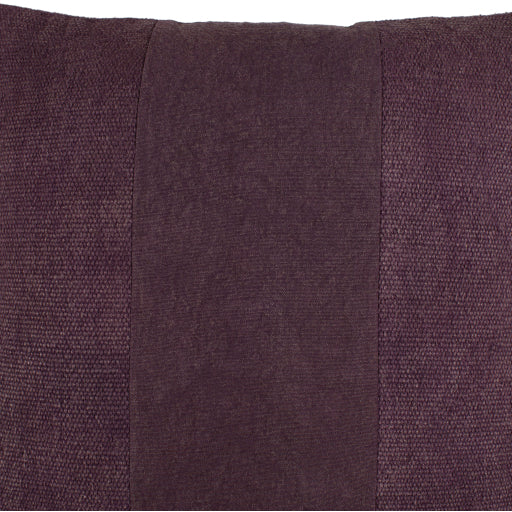 media image for Washed Stripe Cotton Dark Purple Pillow Texture 3 Image 278