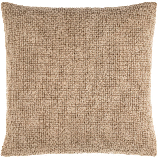 media image for Washed Texture Cotton Wheat Pillow Flatshot Image 238