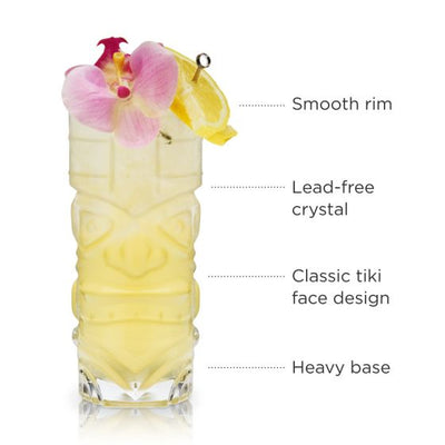 product image for crystal tiki glasses 3 74