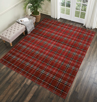 product image for grafix red rug by nourison 99446809315 redo 6 14
