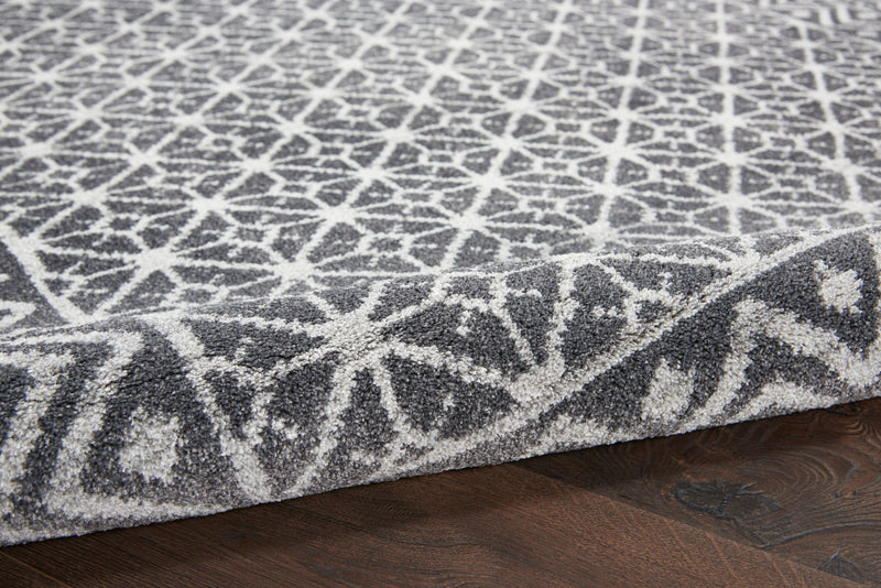 media image for palermo charcoal silver rug by nourison nsn 099446719720 6 243