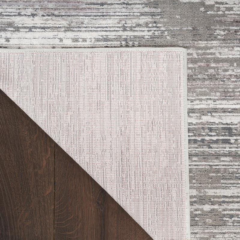 media image for Nourison Home Abstract Hues Grey White Modern Rug By Nourison Nsn 099446904560 4 227
