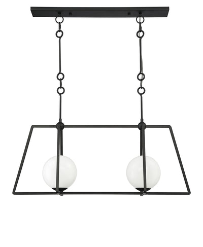 product image for Stratus Large 2 Light Bronze Chandelier By Lumanity 2 87
