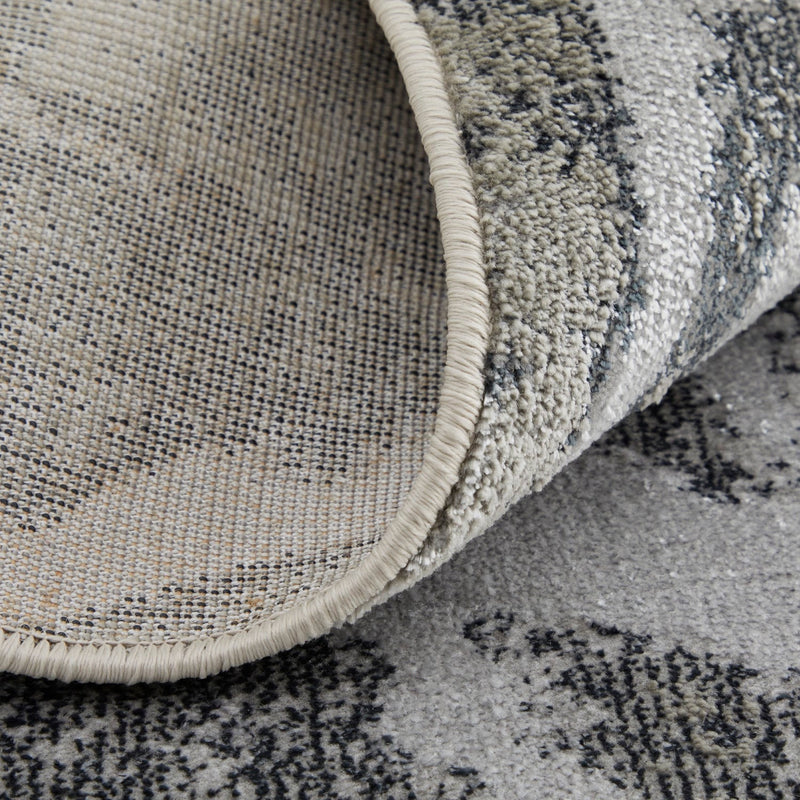 media image for oria abstract contemporary gray silver rug by bd fine arar39l5gryslvp18 5 22