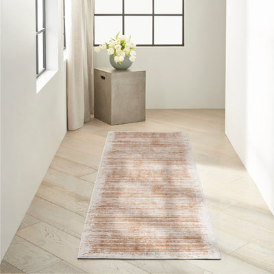 product image for Calvin Klein Irradiant Rose Gold Modern Rug By Calvin Klein Nsn 099446129659 8 89