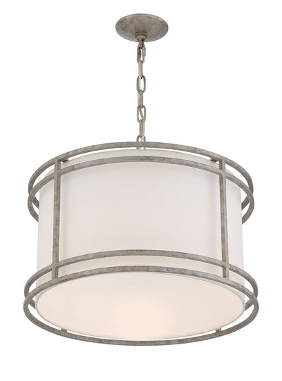 product image for Mila Transitional Shaded Drum Pendant By Lumanity 3 49