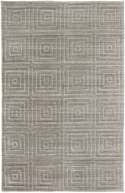 product image for Tatem Hand Woven Linear Beige/Gray Rug 1 30