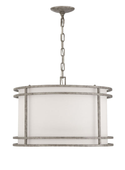 product image for Mila Transitional Shaded Drum Pendant By Lumanity 2 79