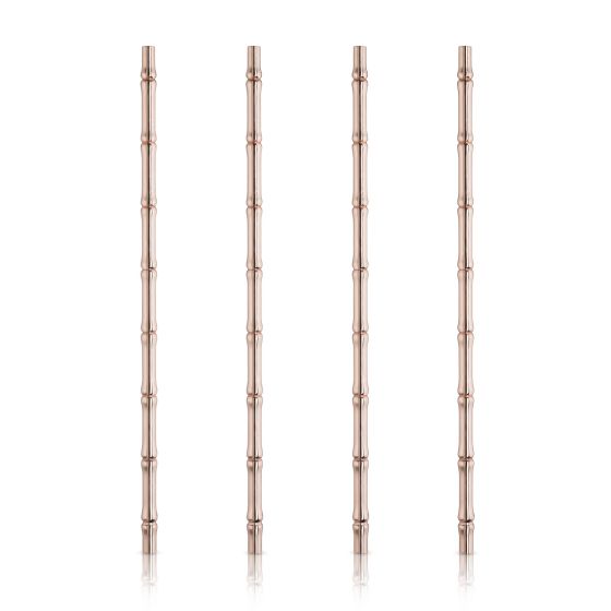 media image for bamboo copper straws 2 298