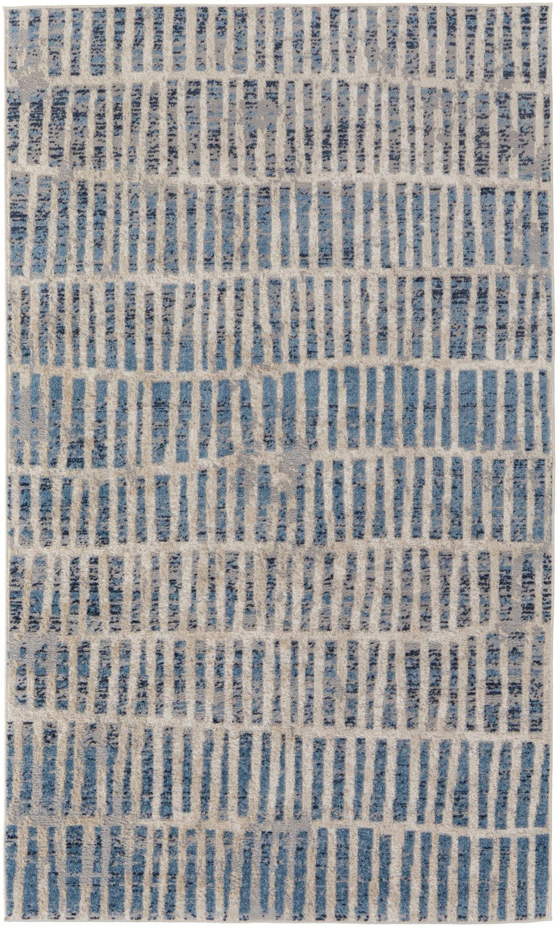 media image for wyllah nomadic geometric blue ivory rug by bd fine cmar39kibluivyc16 1 214