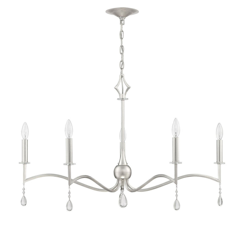 media image for Vivienne Statement 4 Light Chandelier By Lumanity 1 225