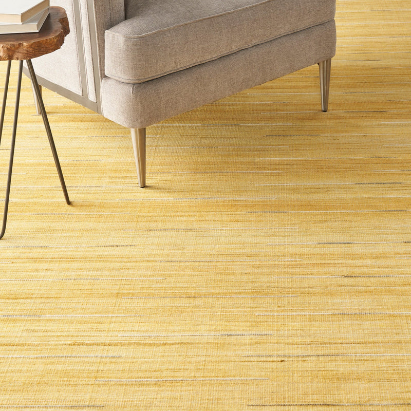 Shop Interweave Yellow Modern Rug Burke Decor