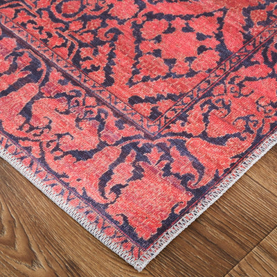 product image for Welch Ornamental Pink / Blue Rug 4 38