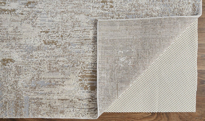 product image for Kayden Abstract Ivory/Gray Rug 5 4